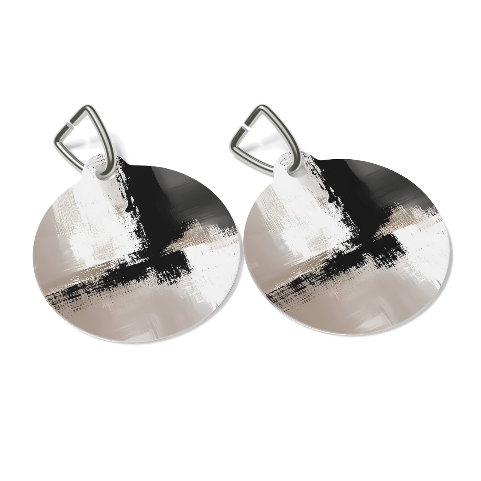 Chic Modern Pet Tag - Stylish Dog ID Tag, Cat Name Tag, Personalized Pet Accessory, Unique Pet Gift, Minimalist Pet Jewelry - Image 3