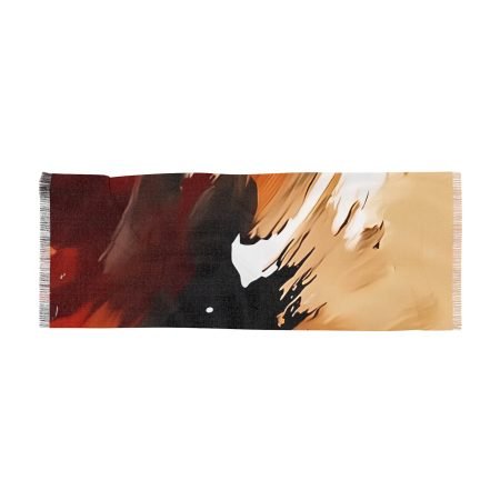 Abstract Art Lightweight Scarf - Stylish Accessory for All Occasions, Gift for Her, Fashionable Wrap