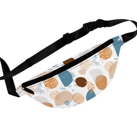 Stylish Fanny Pack with Abstract Design | Cute Casual Accessory for Festivals, Hiking, Travel, Fashion