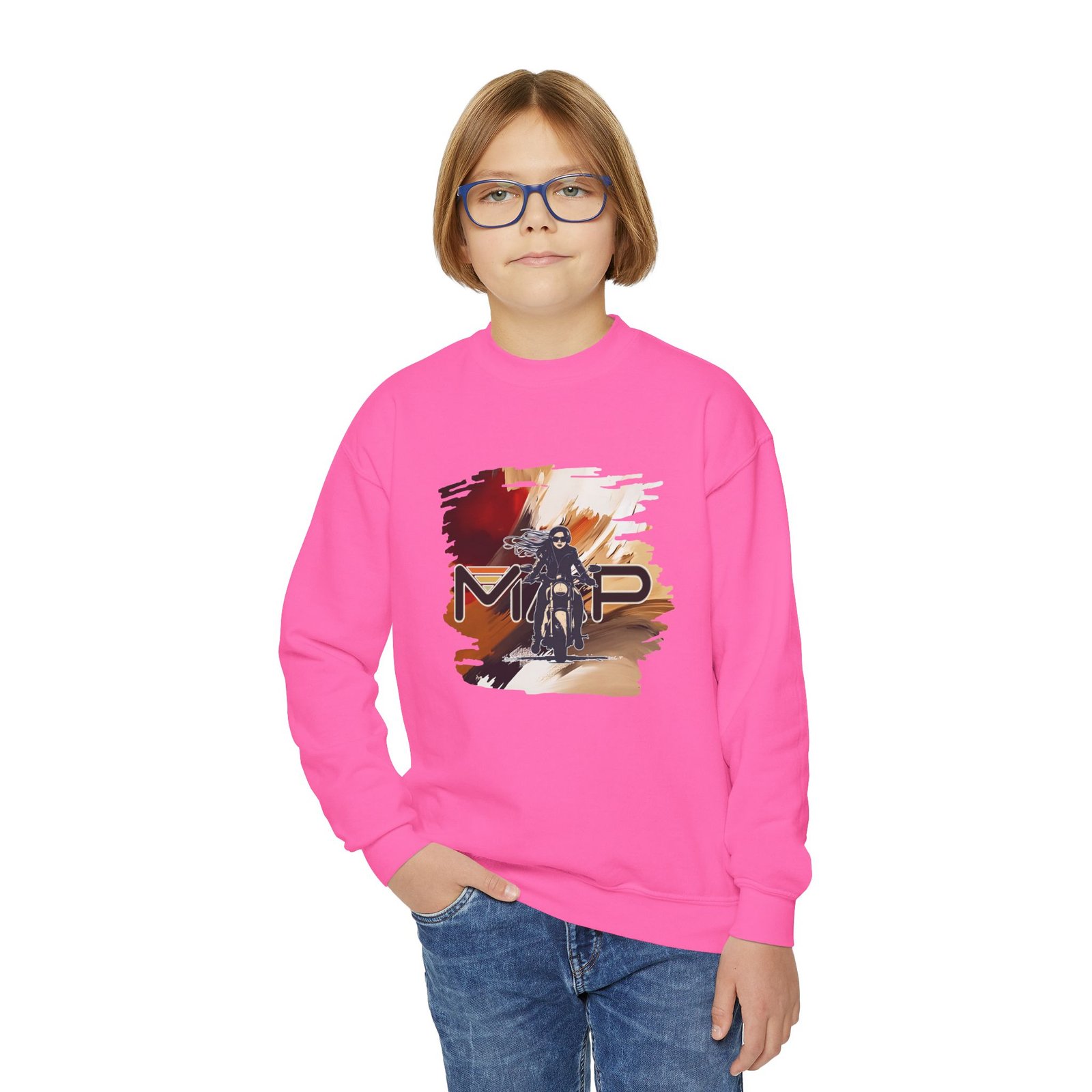 Youth Crewneck Sweatshirt for Adventurous Spirits | Cool Graphic Gear for Kids, Perfect for Casual Days, Birthdays, Holidays - Image 31