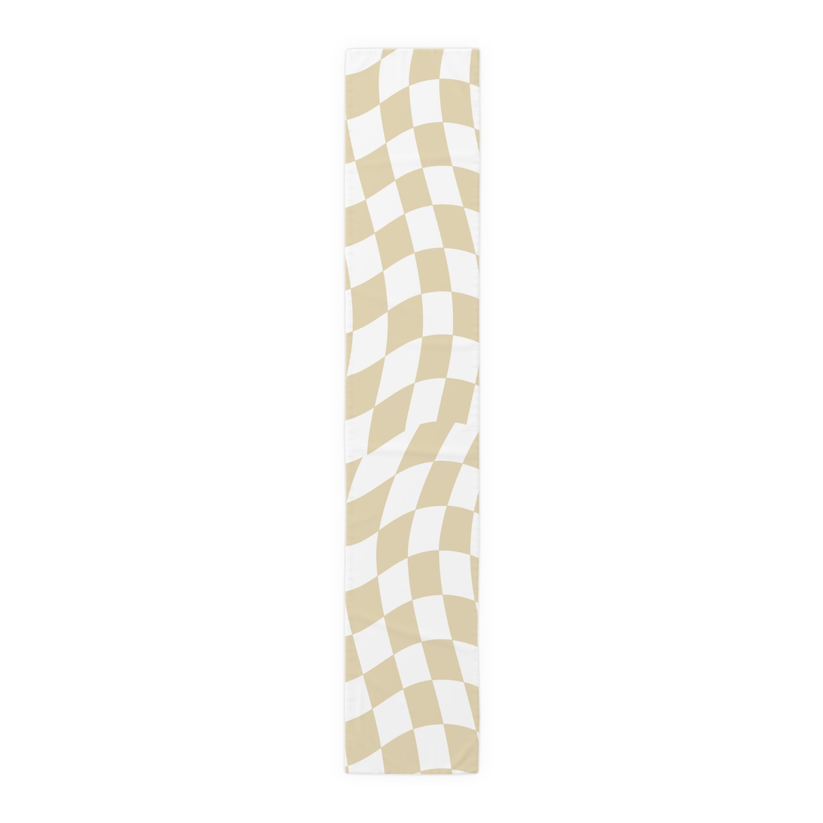 Chic Cotton/Poly Table Runner, Modern Checkered Design for Dining Room Decor, Perfect for Holidays and Gatherings, Table Decor - Image 13