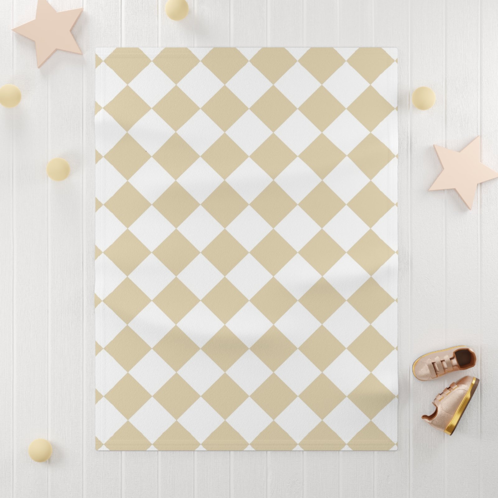 Cozy Fleece Baby Blanket, Soft Plush Nursery Decor, Gender Neutral Gift, Baby Shower Present, Warm and Snuggly - Image 3