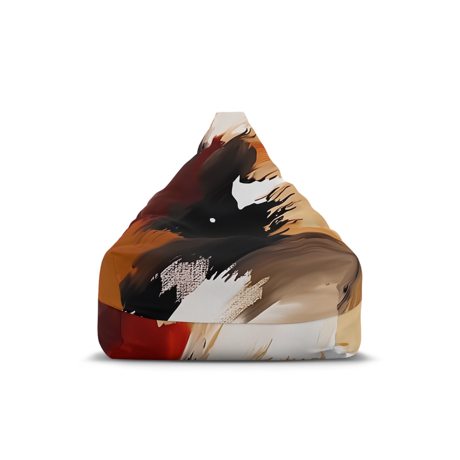 Cozy Abstract Bean Bag Chair Cover, Comfortable Seating, Living Room Decor, Chill Zone Accessory, Modern Home Design, Perfect Gift