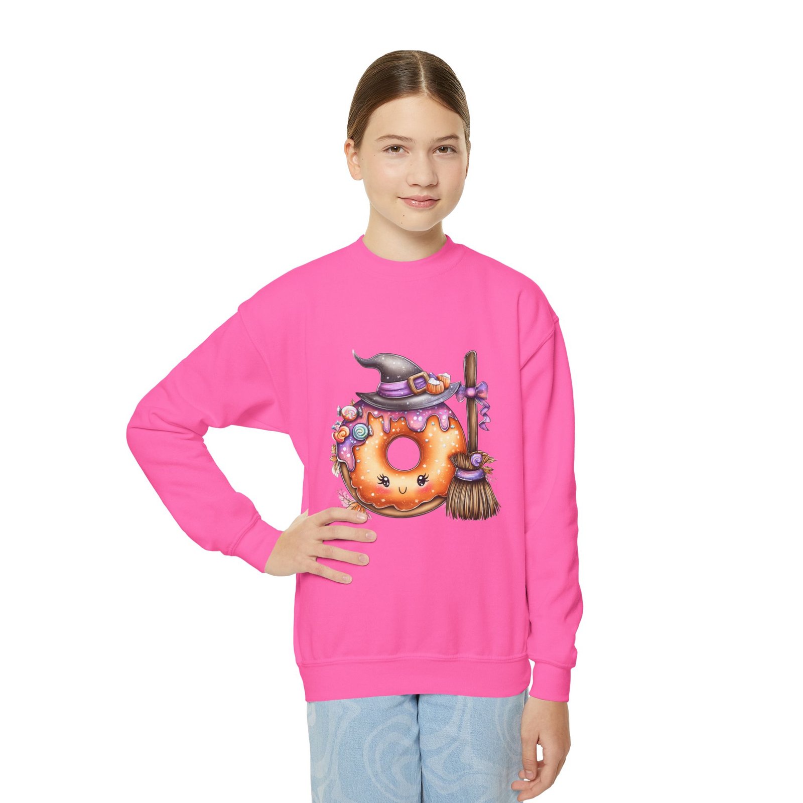 Youth Crewneck Sweatshirt - Image 6
