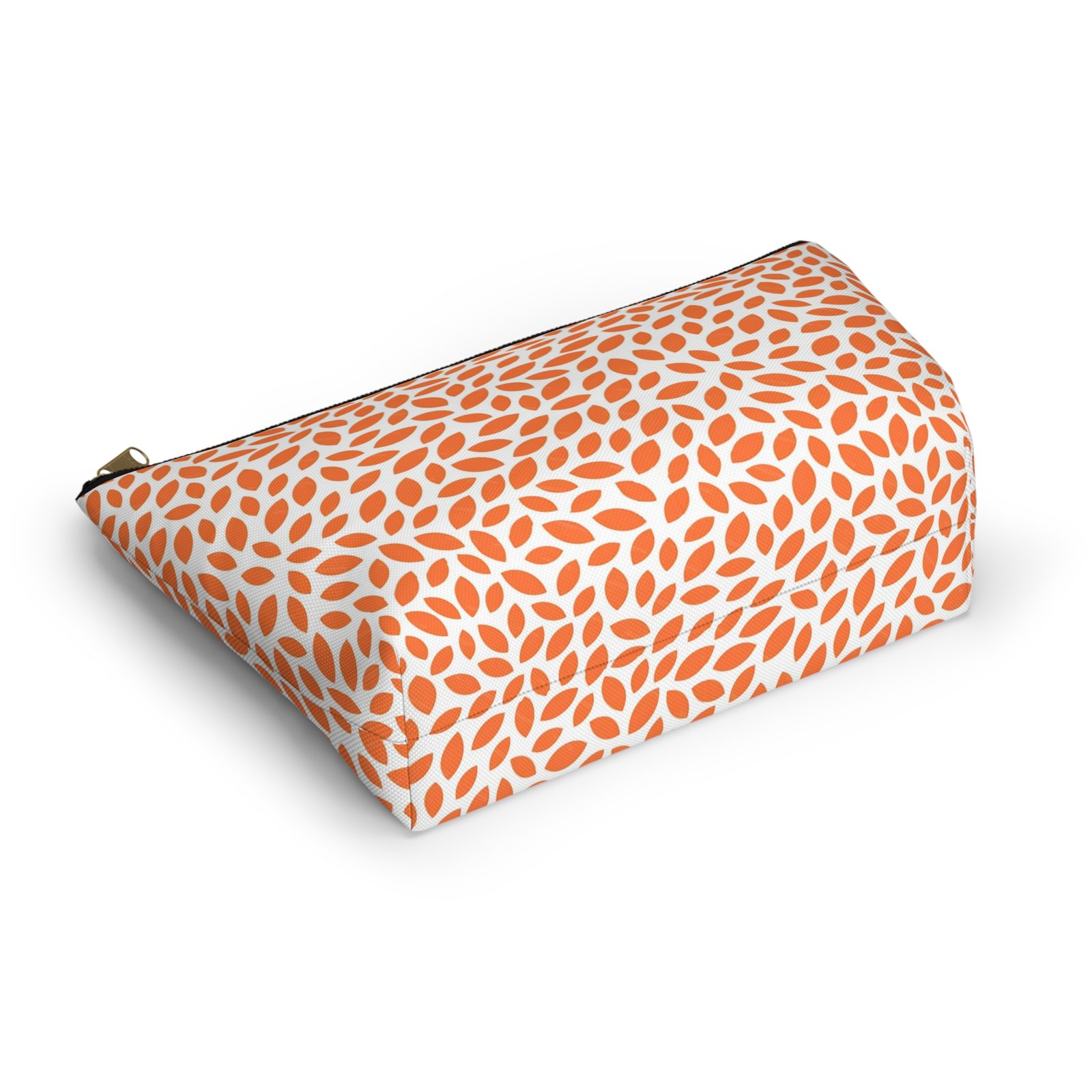 Chic Leaf Pattern Accessory Pouch | Cosmetic Bag, Travel Organizer, Makeup Clutch, Gift for Her, Fall Decor - Image 2