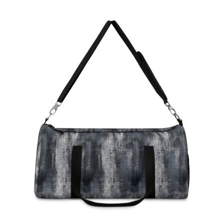 Stylish Duffel Bag for Gym, Travel, or Sports, Dark Gray Gradient, Perfect Gift for Fitness Lovers, Weekend Trips, and Outdoor Adventures