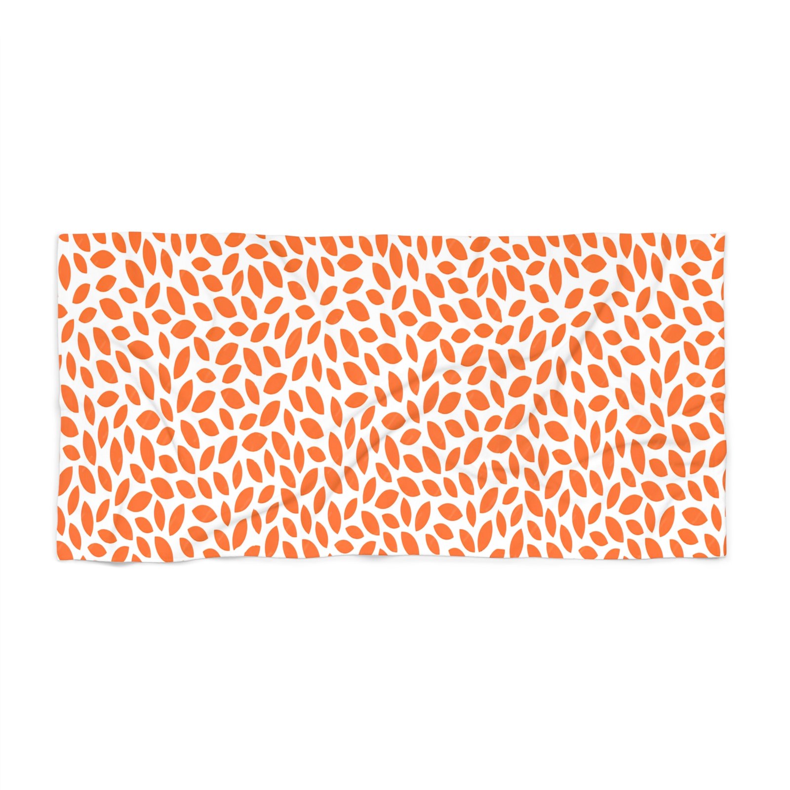 Vibrant Orange Beach Towel, Summer Essential, Poolside Accessory, Gift for Beach Lovers, Vacation Must-Have - Image 2