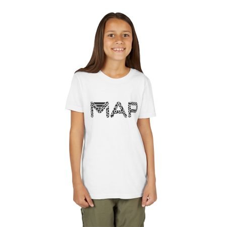 Stylish Youth Tee with Trendy MAP Design - Perfect for School, Gifts, Summer Wear, Birthdays, and Family Outings