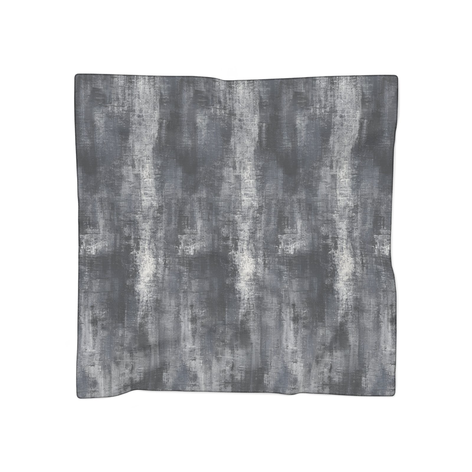 Chic Grey Ombre Poly Scarf, Fashion Scarf for Women, Lightweight Summer Scarves, Versatile Accessory, Gift for Her, Elegant Wrap - Image 6