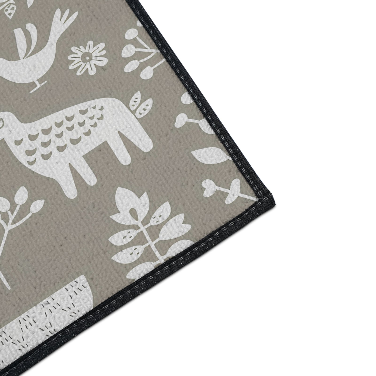 Chic Floral Heavy Duty Floor Mat for Home Decor, Outdoor Rug, Kitchen Mat, Eco-Friendly Flooring, Cute Animal Design - Image 20