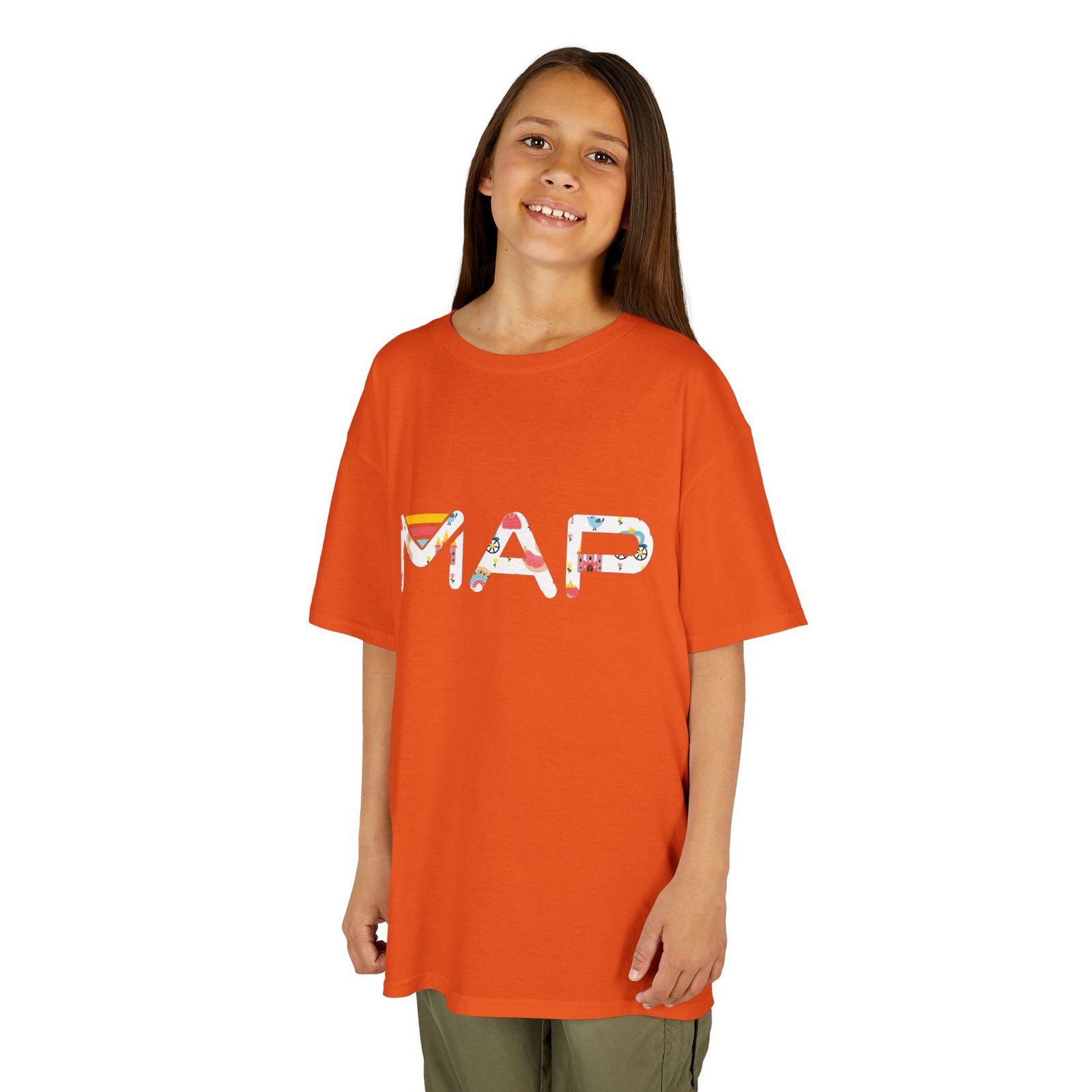 Colorful Map Kids Tee, Fun Geographical T-Shirt for Children, Adventure Gift, Educational Clothing, Summer Playwear, Travel Enthusiast - Image 5