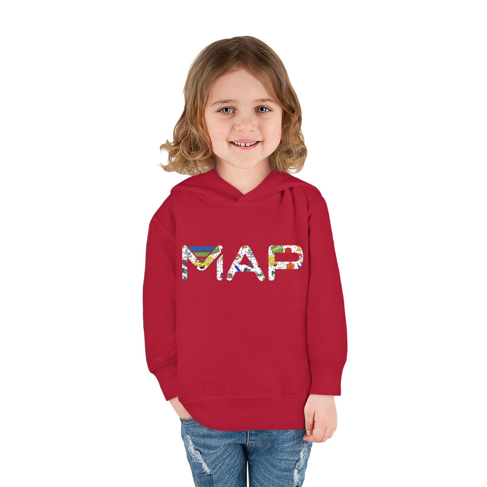 Mad Toddler Hoodie, Cozy Kids Pullover, Fleece Jacket for Playful Days, Gift for Birthdays, Cute Toddler Outfit, Everyday Wear - Image 8