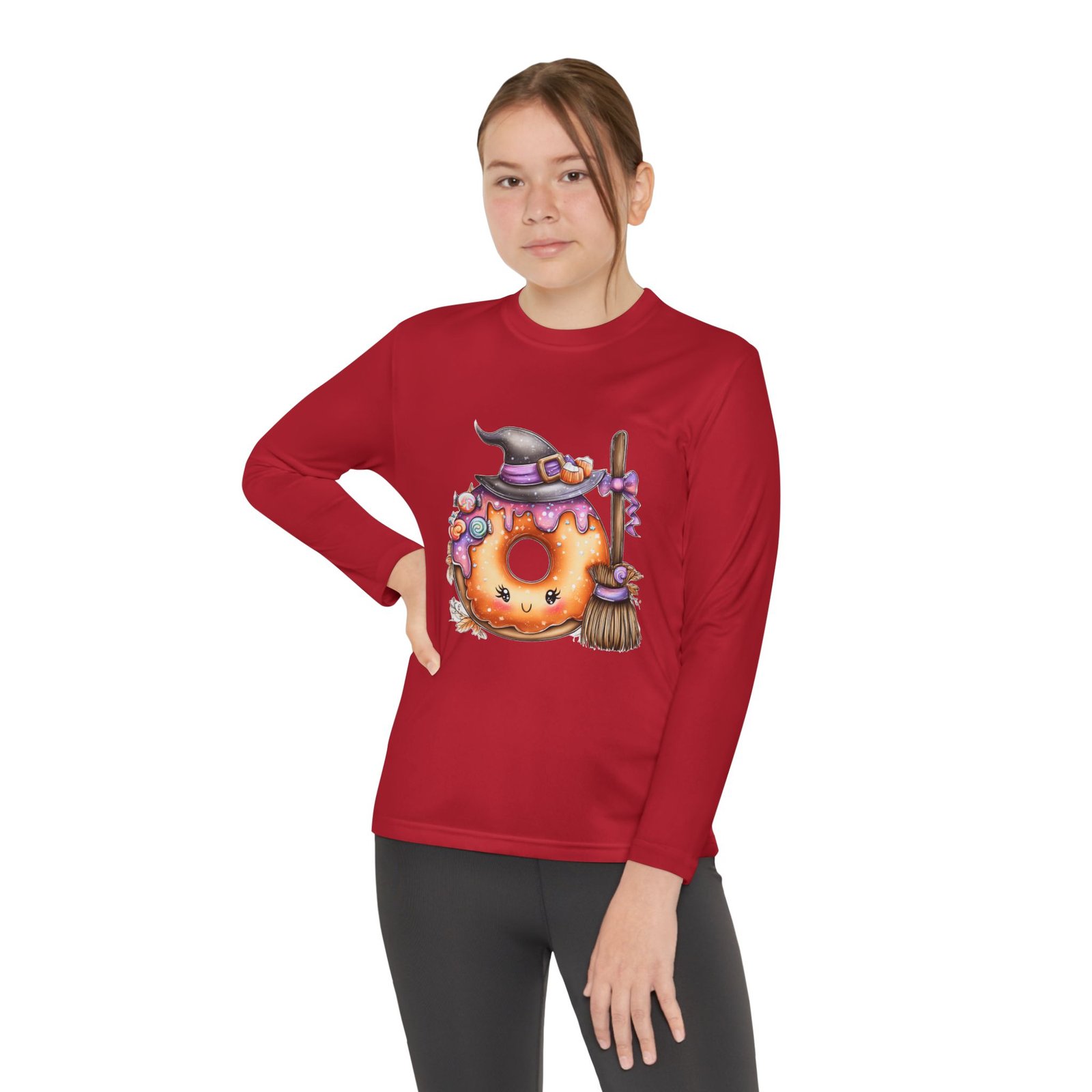 Youth Long Sleeve Competitor Tee - Image 9