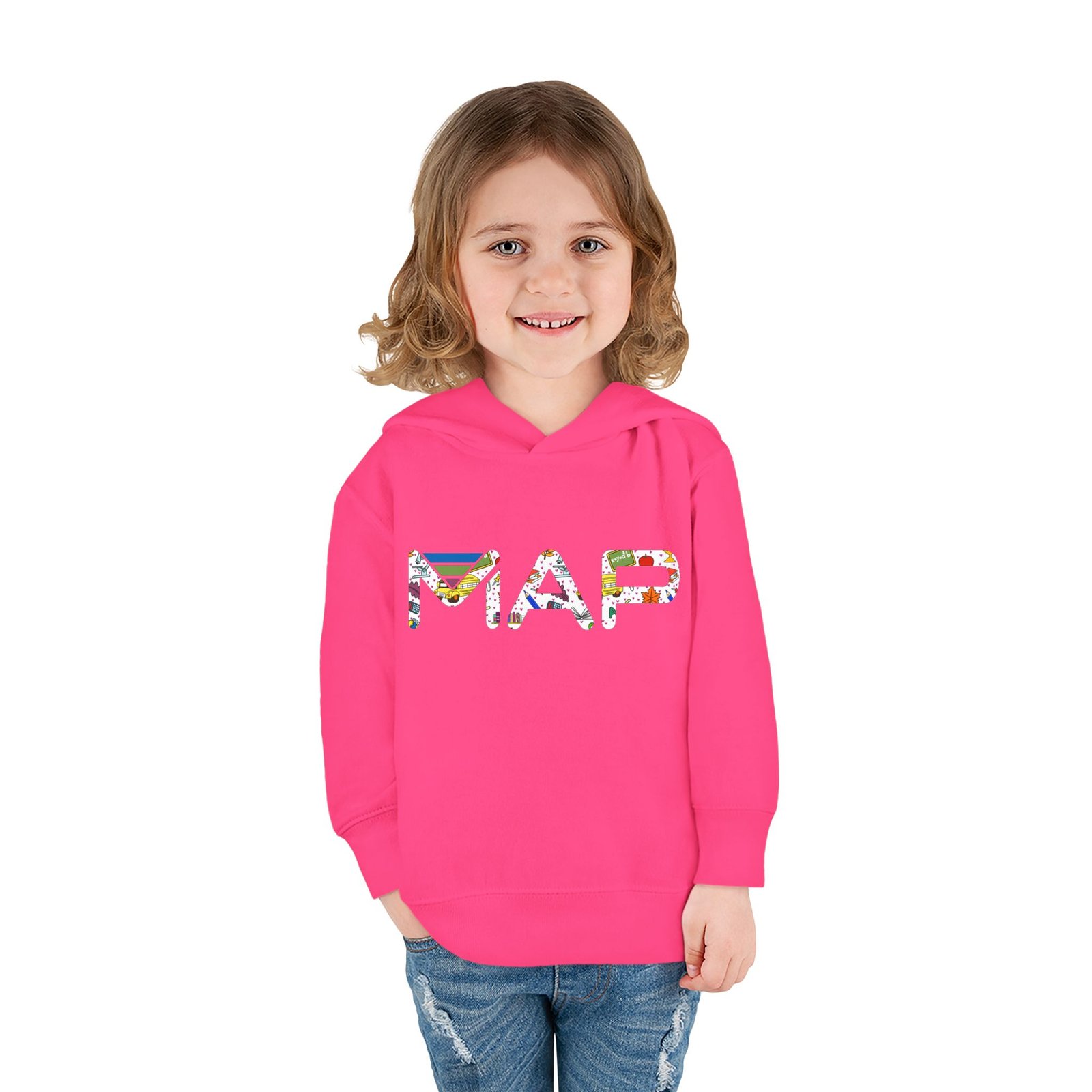 Mad Toddler Hoodie, Cozy Kids Pullover, Fleece Jacket for Playful Days, Gift for Birthdays, Cute Toddler Outfit, Everyday Wear - Image 7