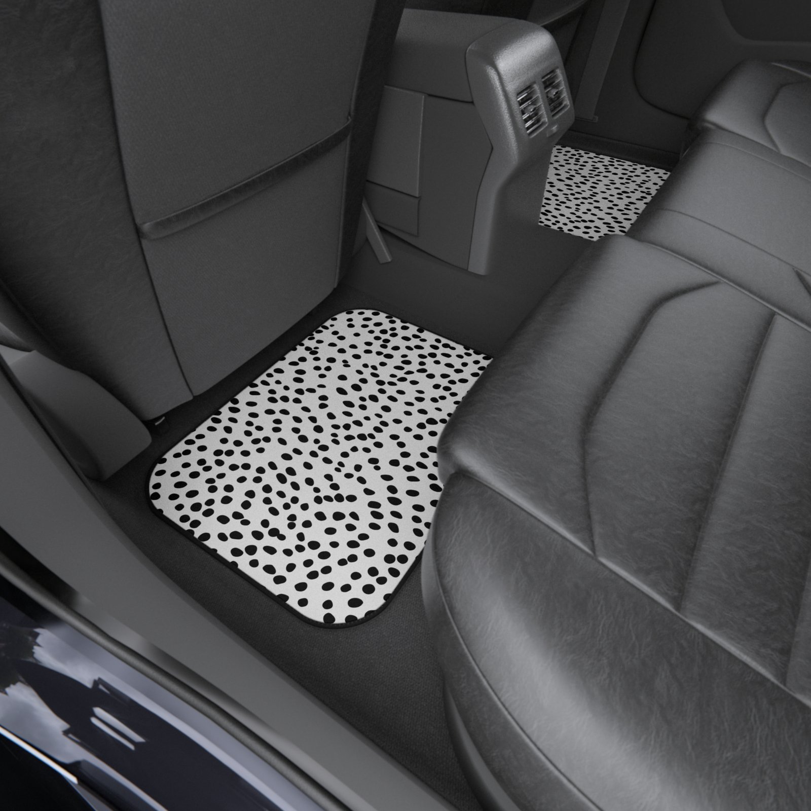 Chic Car Mats Set, Modern Auto Accessories, Stylish Floor Mats, Unique Gift for Car Lovers, Vehicle Decor, Trendy Car Interior - Image 2
