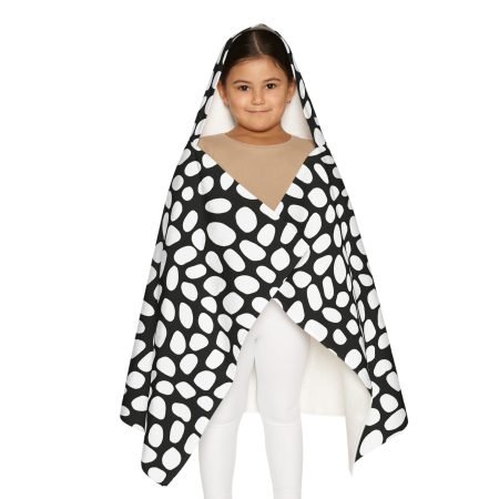 Trendy Youth Hooded Towel, Kids Hooded Bath Towel, Cute Pool Towel, Fun Beach Towel, Animal Print Towel