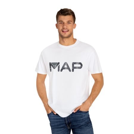 Map Graphic Unisex T-Shirt - Casual Tee, Perfect Gift for Travelers, Adventure Wear, Trendy Streetwear, Birthday, Holiday