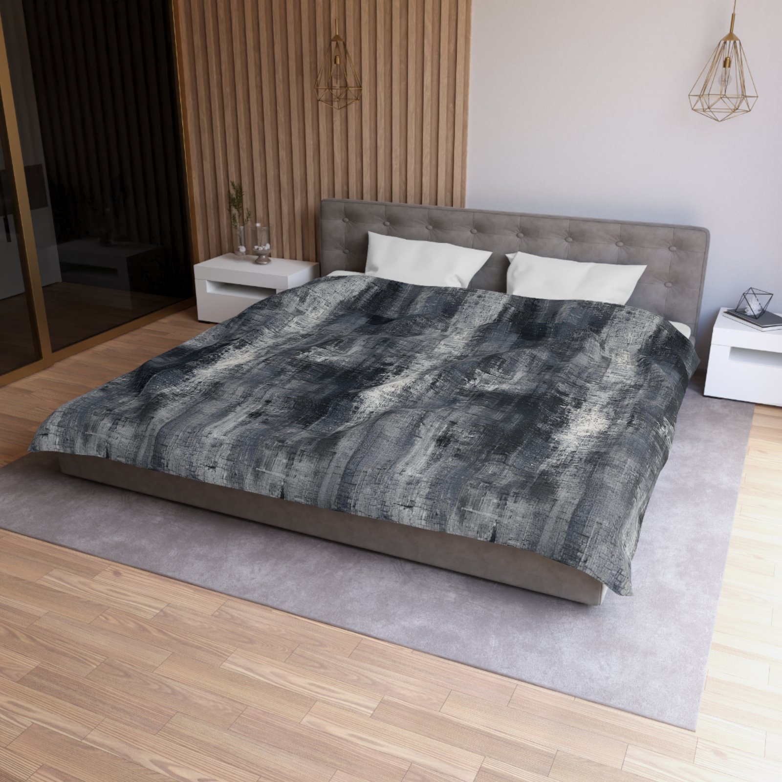 Stylish Microfiber Duvet Cover | Modern Bedroom Decor, Abstract Bedding, Home Textile, Gift for Her, Boho Chic - Image 17