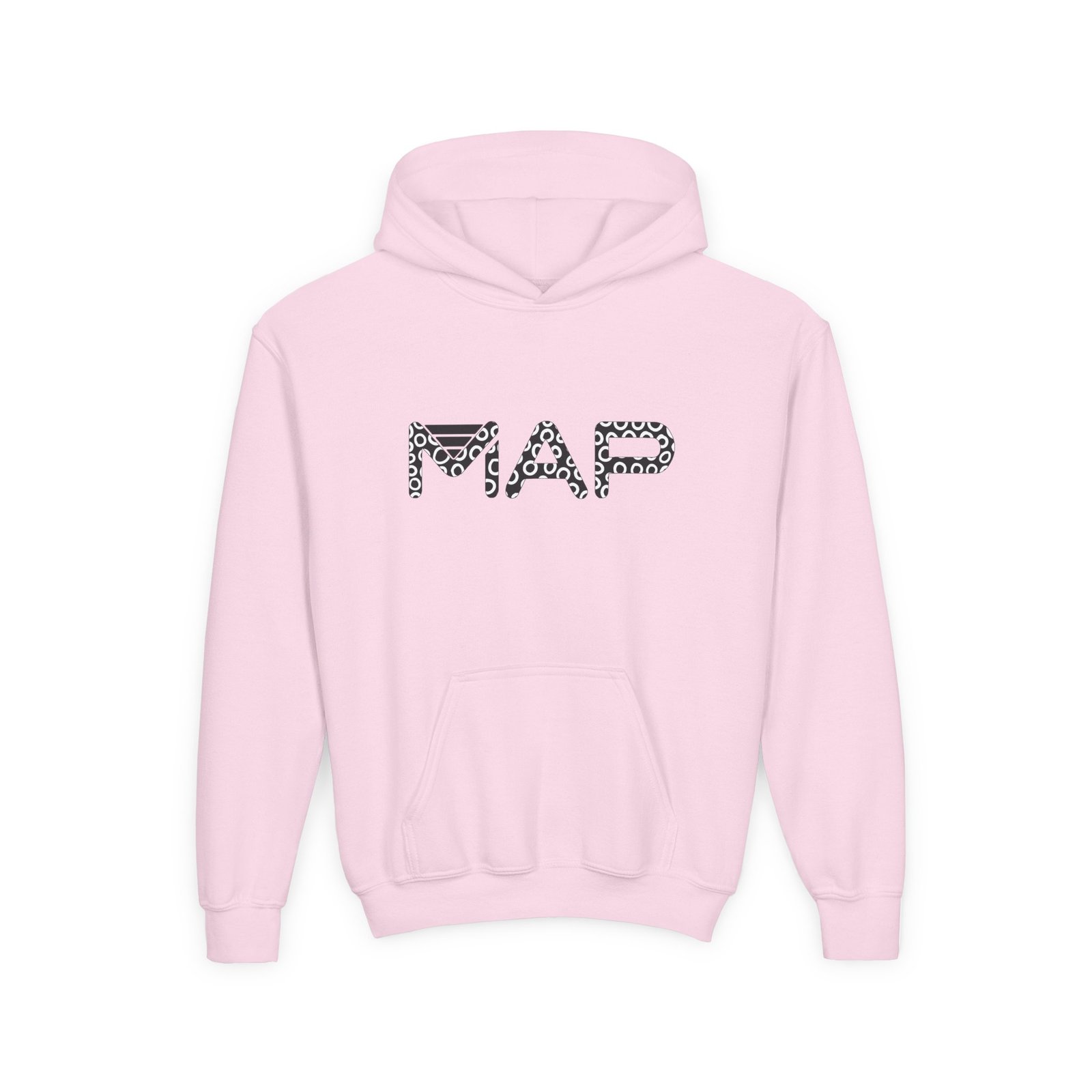 Stylish Youth Hooded Sweatshirt - Perfect for Everyday Wear, Gifting, School Events, and Winter Celebrations, MAP Design - Image 6