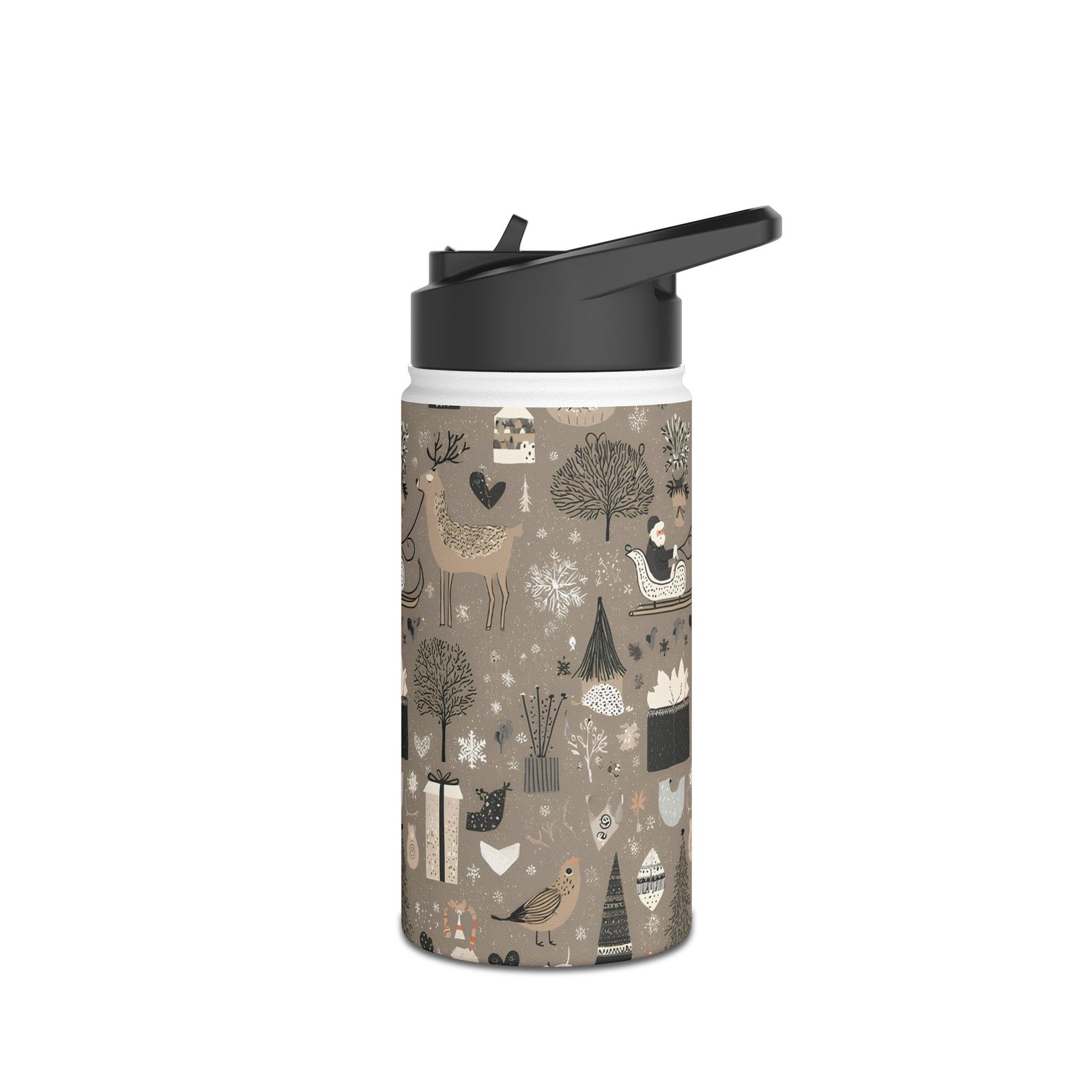 Stainless Steel Water Bottle, Standard Lid - Image 4
