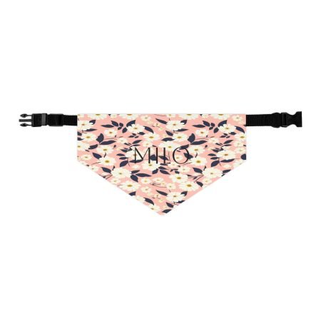 Floral Pet Bandana Collar - Stylish Dog Accessory, Cute Pet Gift, Perfect for Spring, Summer, Personalized Dog Fashion, Pet Birthday