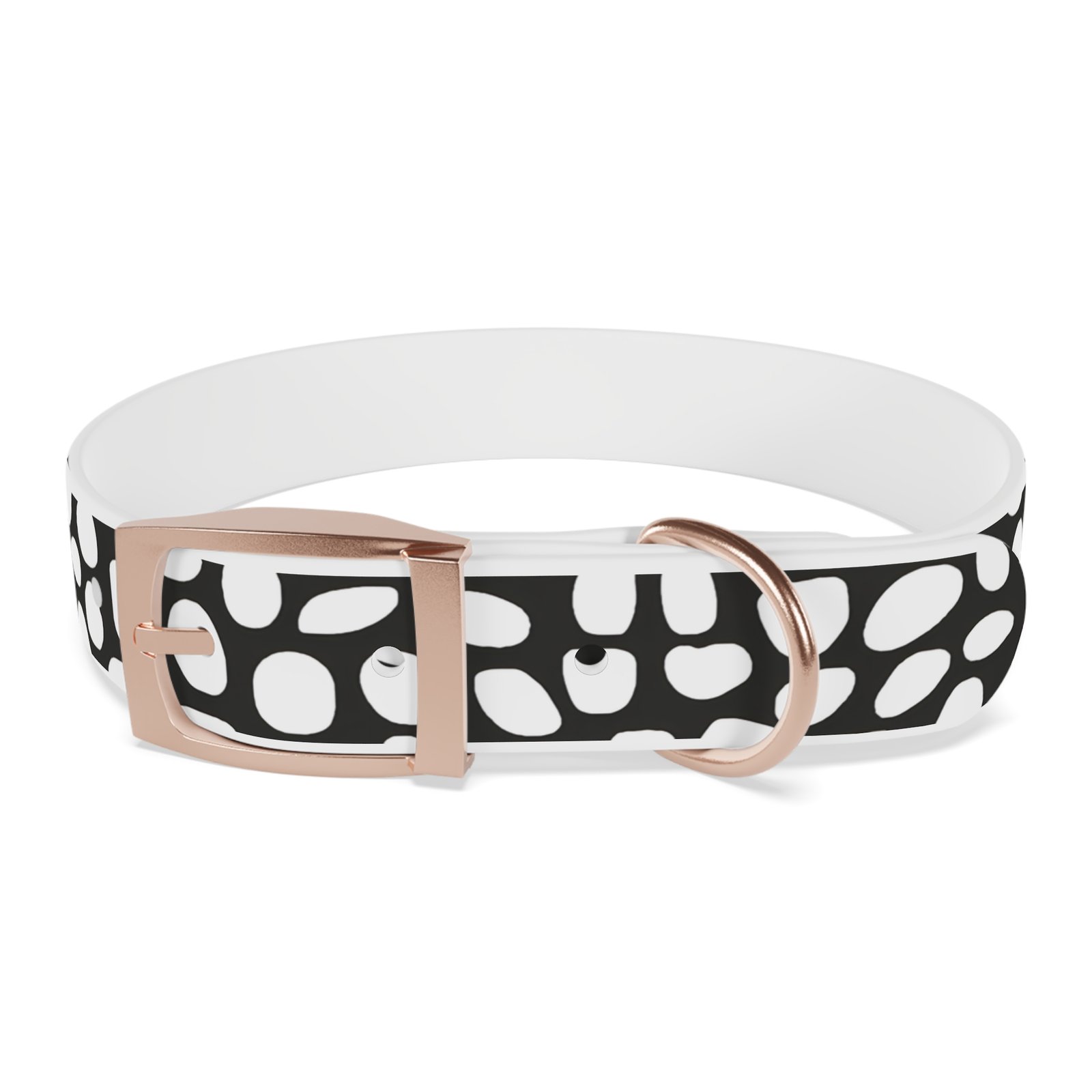 Stylish Dog Collar, Trendy Pet Accessory, Dog Lover Gift, Custom Pet Gear, Black & White Design - Image 9