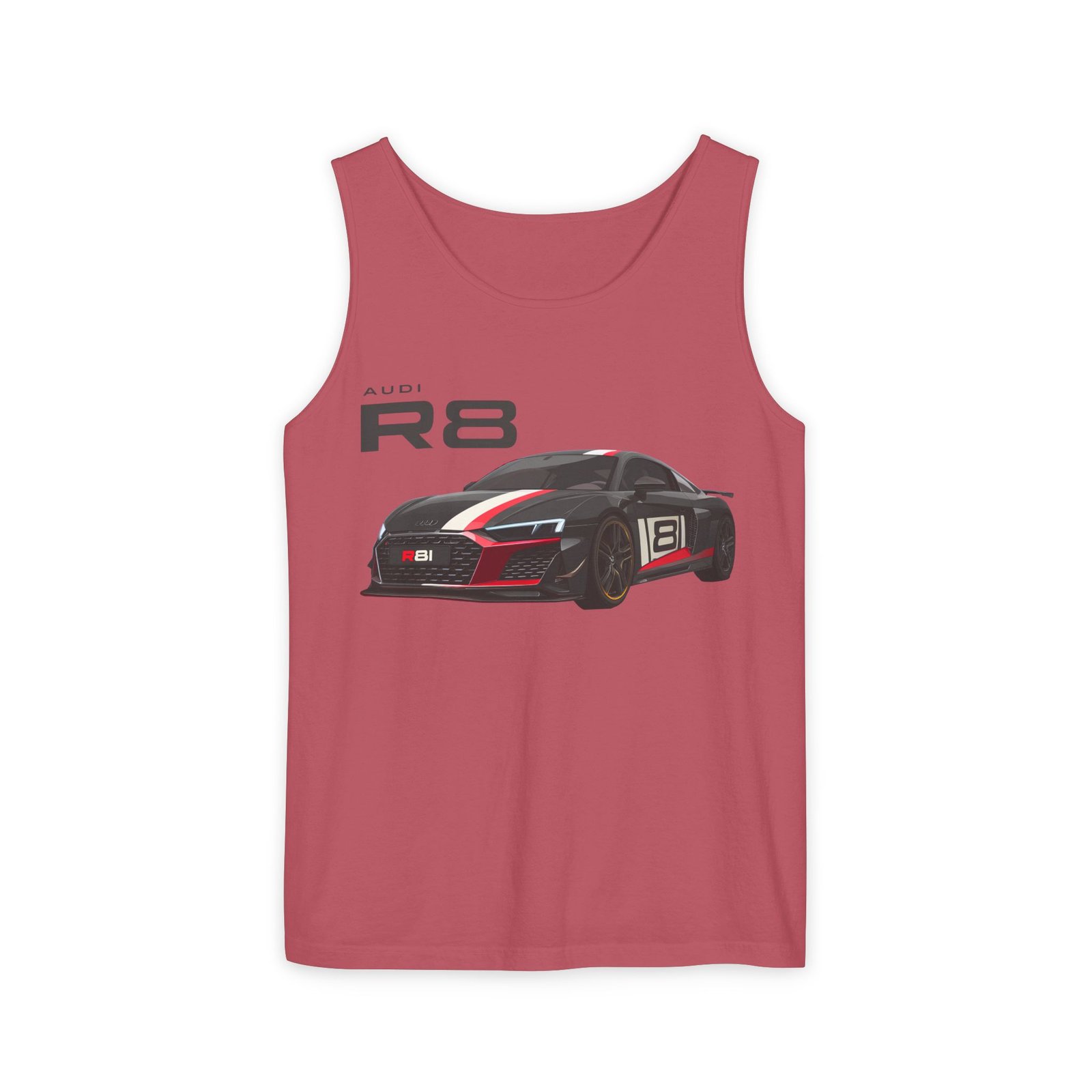 R8 Race Car Unisex Tank Top, Breathable Summer Top, Casual Wear, Gift for Car Enthusiasts, Sports Apparel, Comfortable Tank Top - Image 48