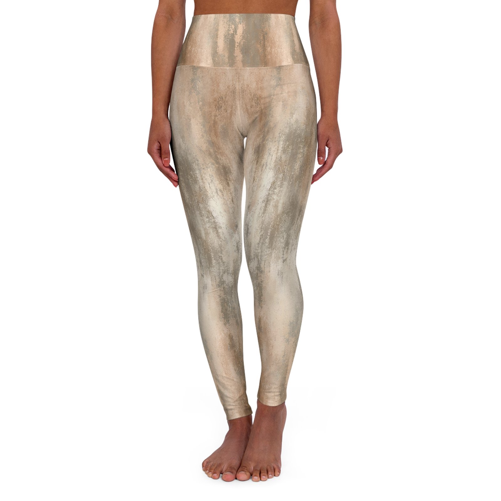 High Waisted Yoga Leggings (AOP)