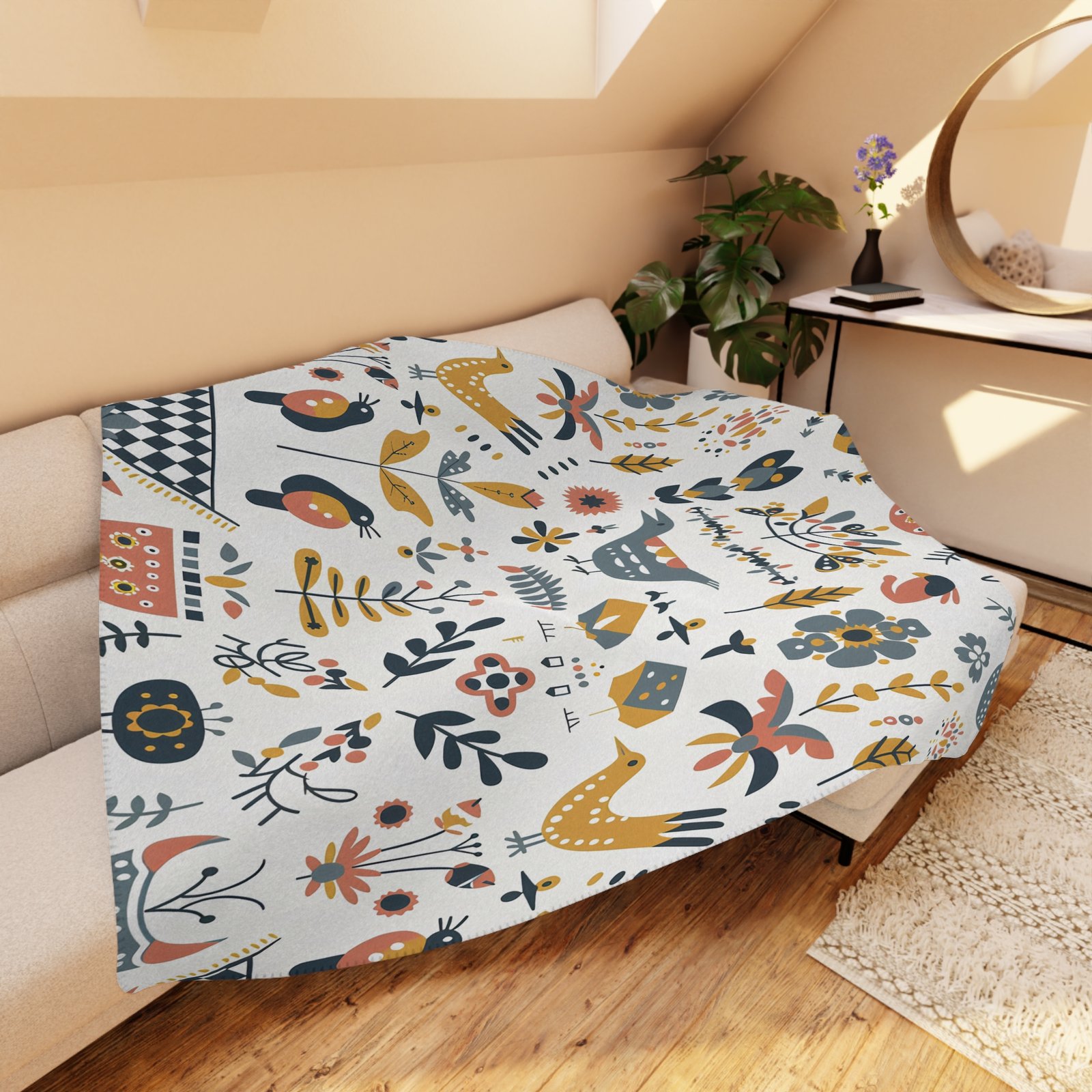 Tan Sherpa Blanket - Image 6