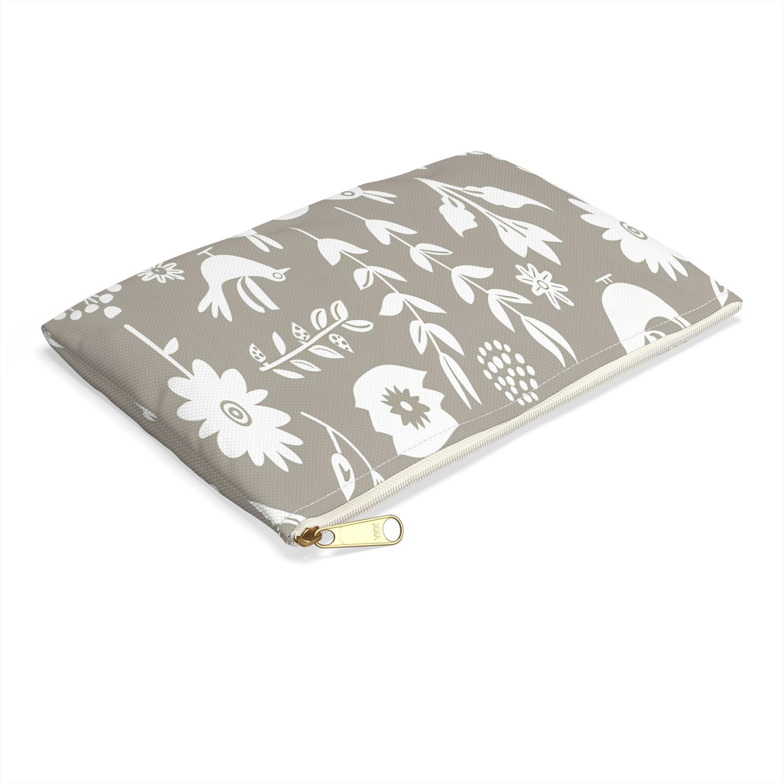 Whimsical Floral Accessory Pouch, Cute Makeup Bag, Nature-Inspired Travel Case, Gift for Her, Boho Storage - Image 11