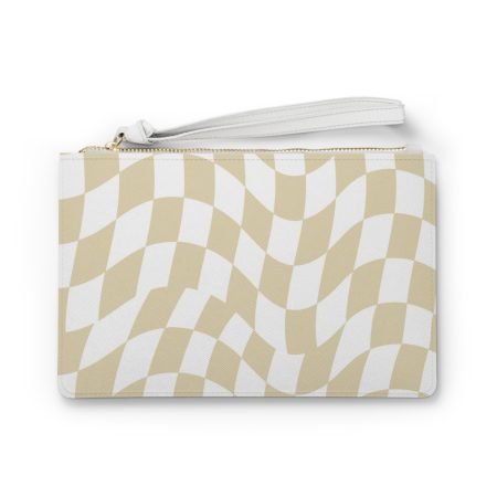 Chic Checkerboard Clutch Bag | Trendy Purse for Everyday Use, Special Occasions, Gift for Her, Fashion Accessory