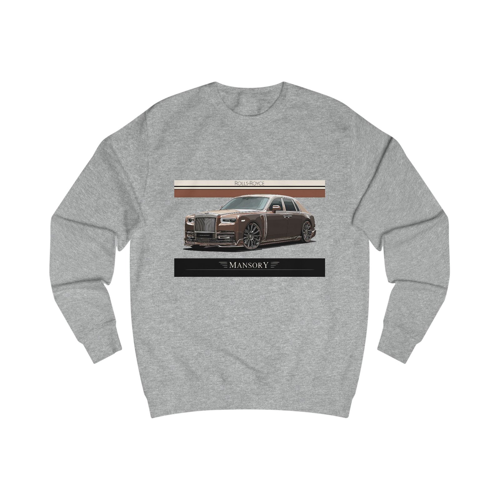 Stylish Unisex Sweatshirt with Luxury Car Design, Casual Wear, Gift for Car Enthusiasts, Streetwear Hoodie, Men's Fashion, Cozy Clothing - Image 7
