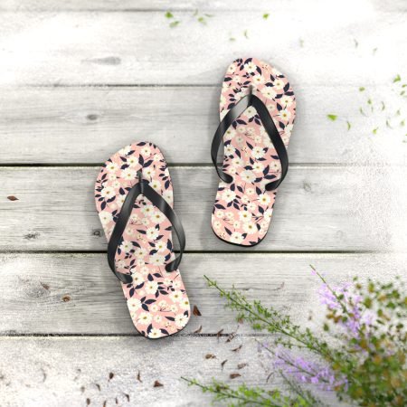 Floral Flip Flops | Cute Summer Sandals for Beach, Vacation, Pool Days, Wedding, Gift Ideas, Boho Style
