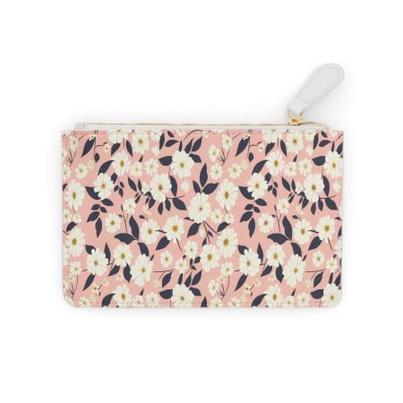 Floral Mini Clutch Bag, Elegant Purse for Women, Everyday Organizer, Gift for Her, Wedding Guest Essentials, Travel Accessory