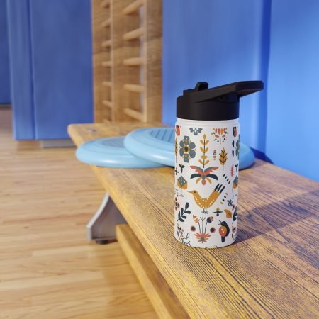 Charming Nature-Inspired Stainless Steel Water Bottle, Eco-Friendly Hydration, Floral Pattern, Ideal Gift for Nature Lovers, Travel & [...]