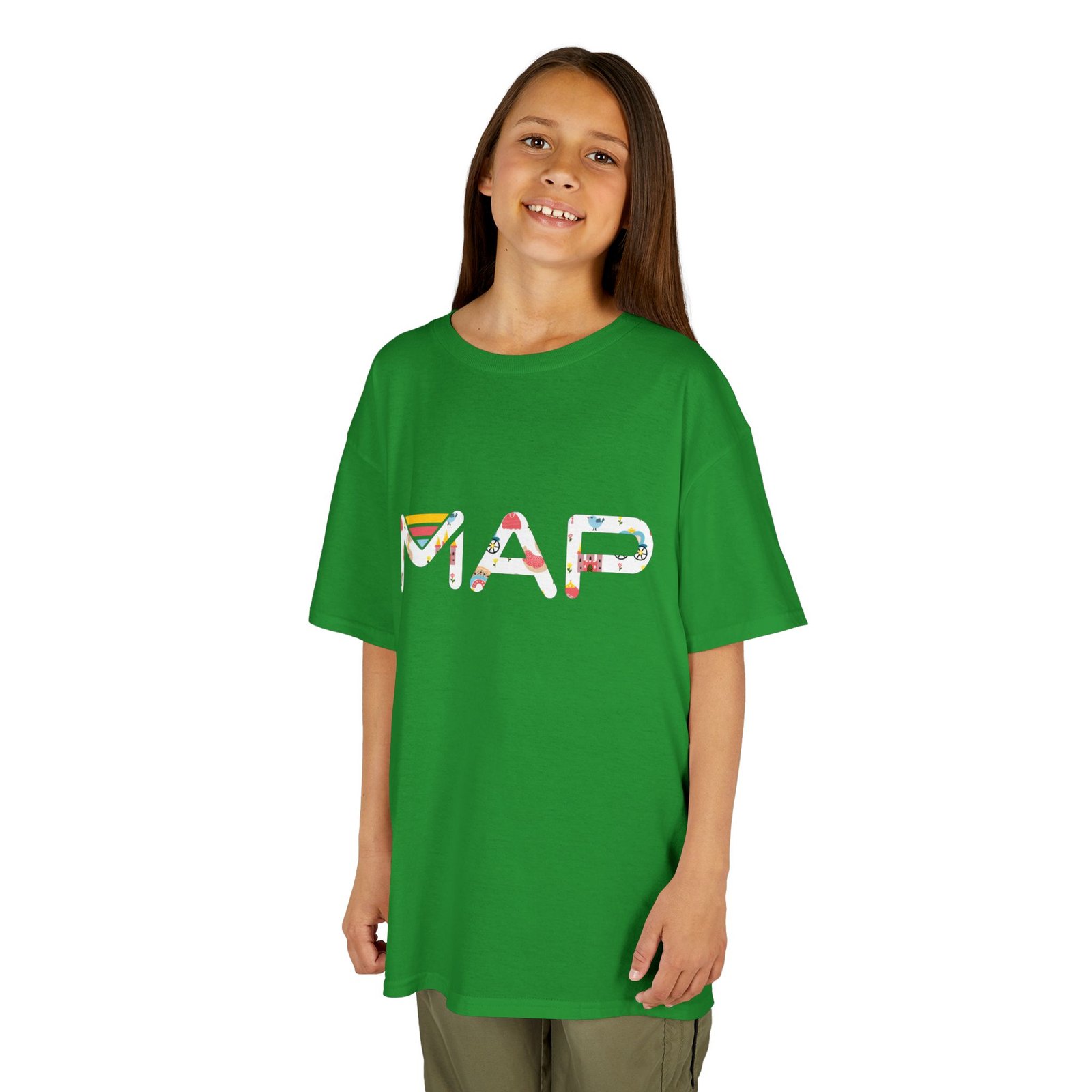 Colorful Map Kids Tee, Fun Geographical T-Shirt for Children, Adventure Gift, Educational Clothing, Summer Playwear, Travel Enthusiast - Image 7