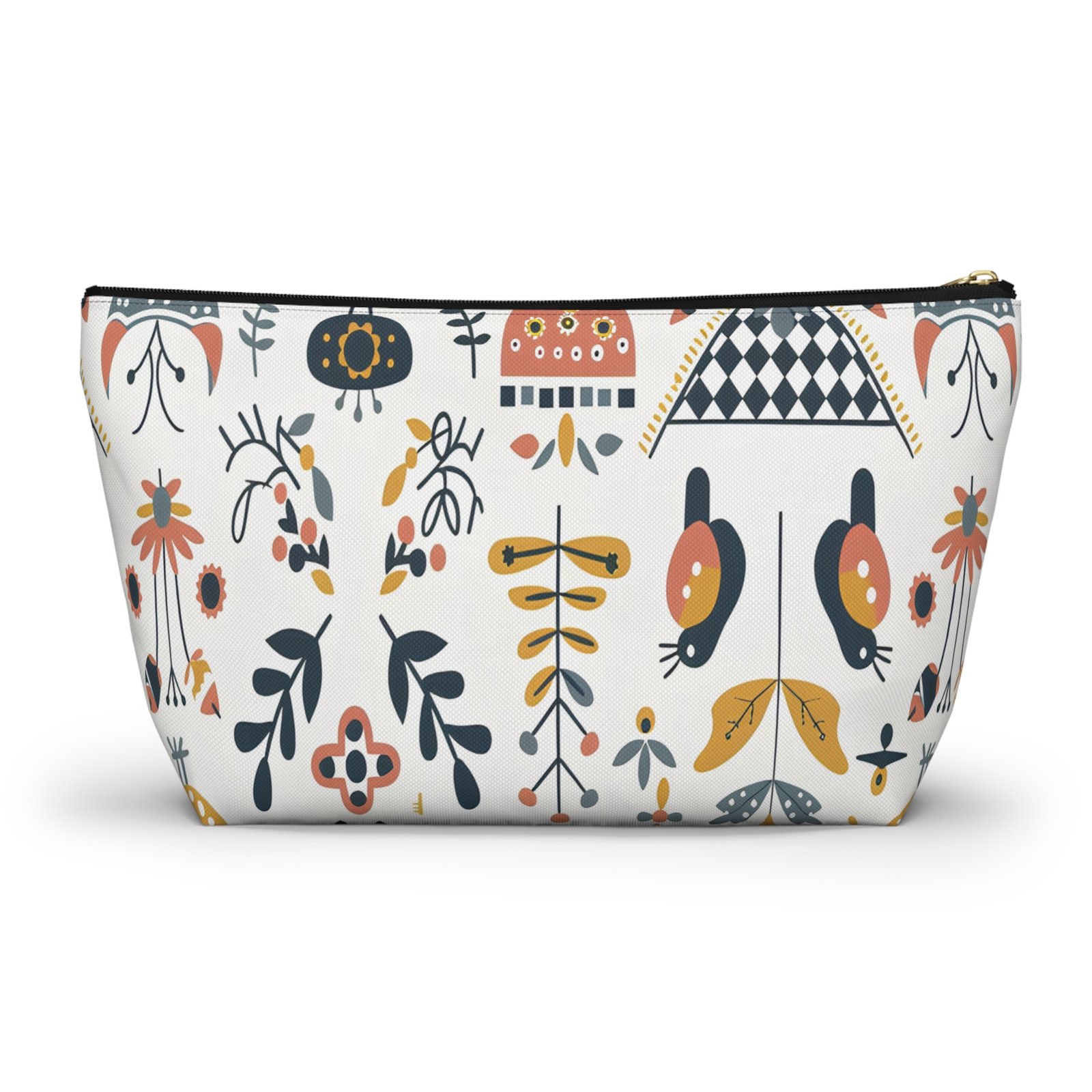 Charming Floral Accessory Pouch, Makeup Bag, Travel Organizer, Gift for Her, Cute Storage Solution - Image 2