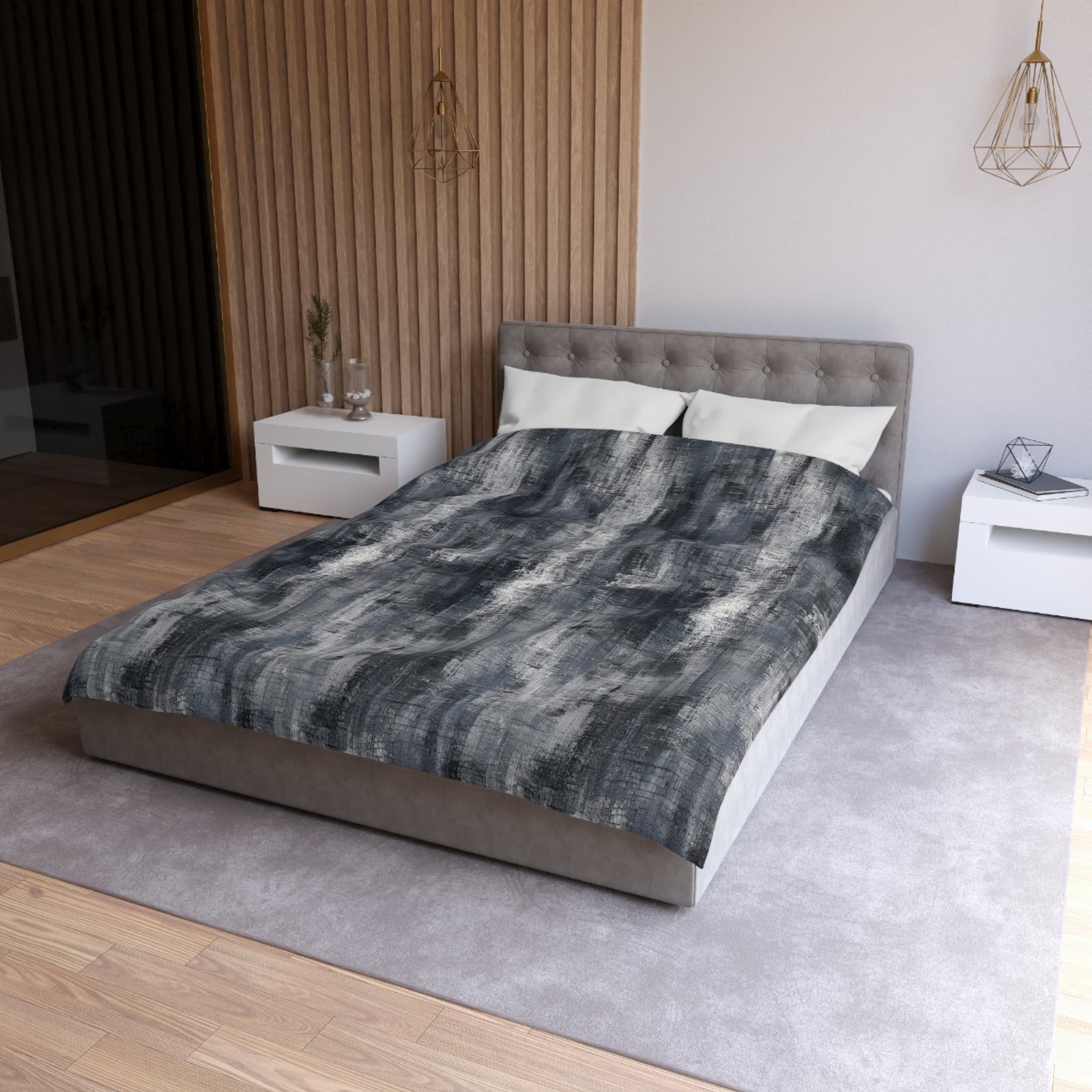 Stylish Microfiber Duvet Cover | Modern Bedroom Decor, Abstract Bedding, Home Textile, Gift for Her, Boho Chic - Image 8