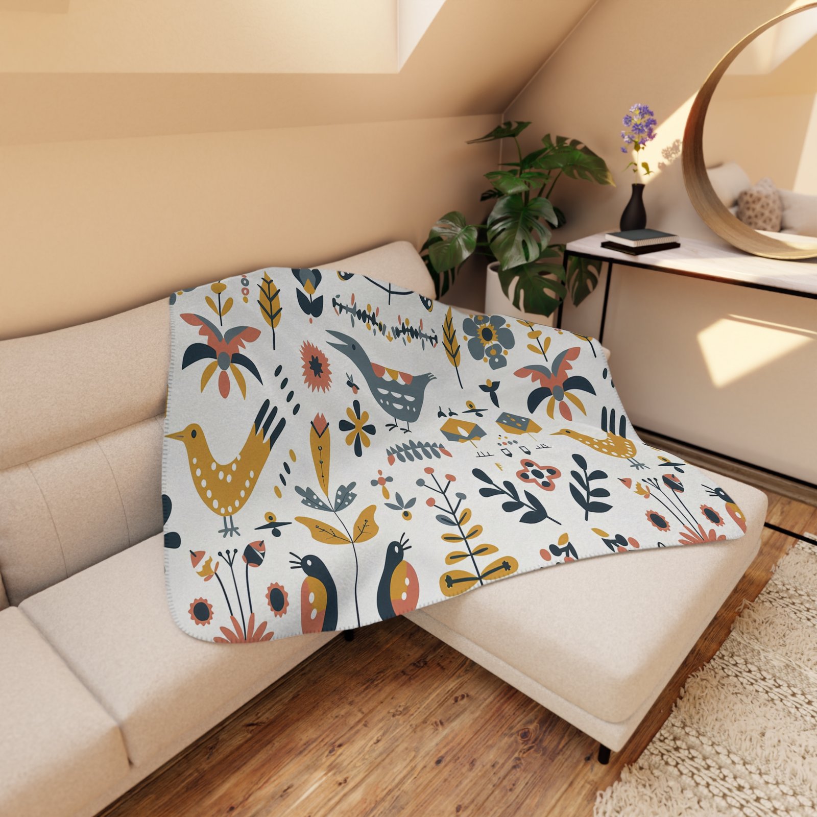 Tan Sherpa Blanket