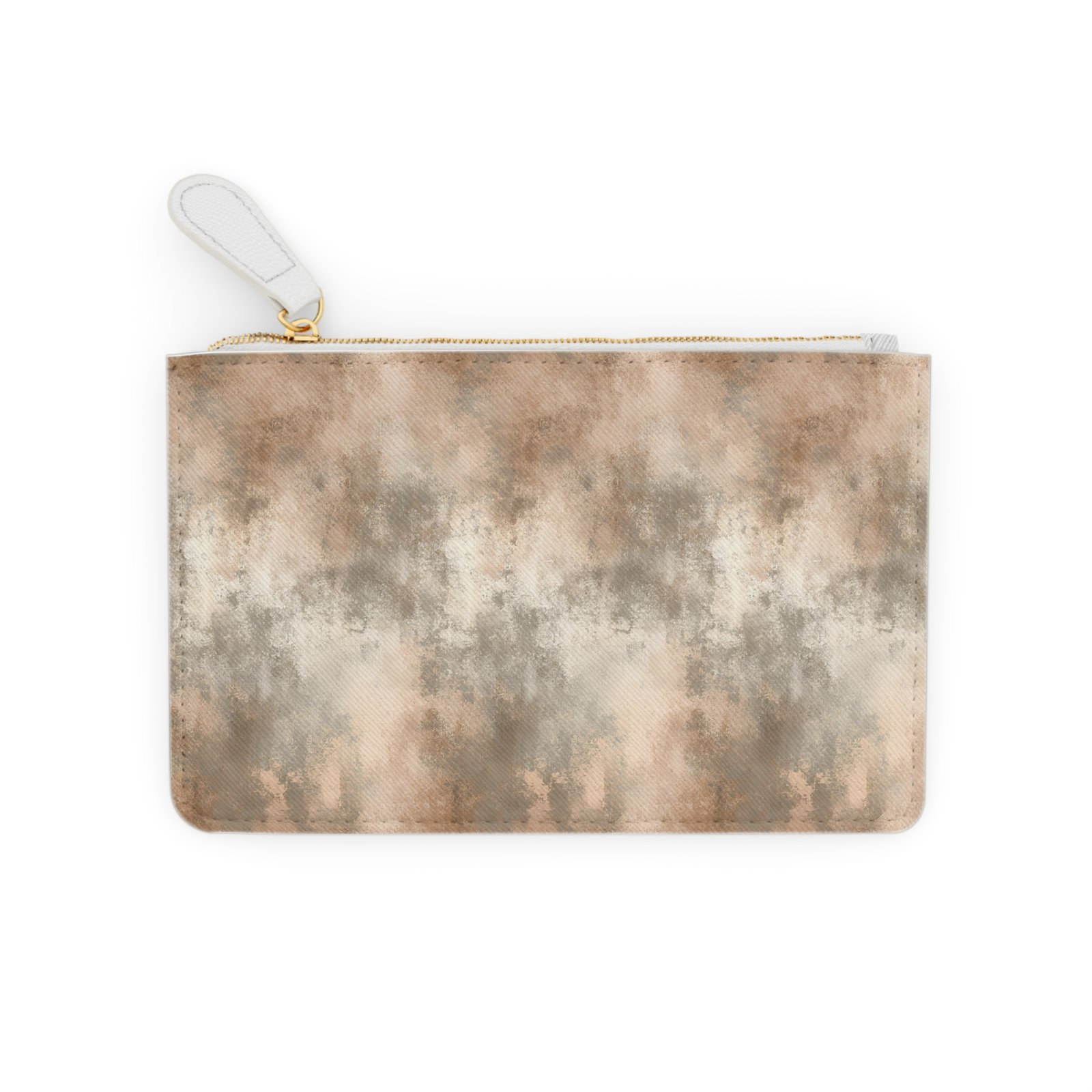 Chic Neutral Mini Clutch Bag, Fashion Accessory, Travel Organizer, Evening Purse, Gift for Her, Stylish Makeup Bag - Image 3