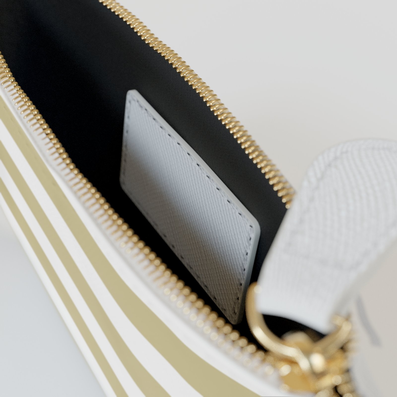 Chic Stripe Mini Clutch Bag | Stylish Purse for Every Occasion, Gift for Her, Fashion Accessory, Casual Outing, Wedding Favor - Image 3
