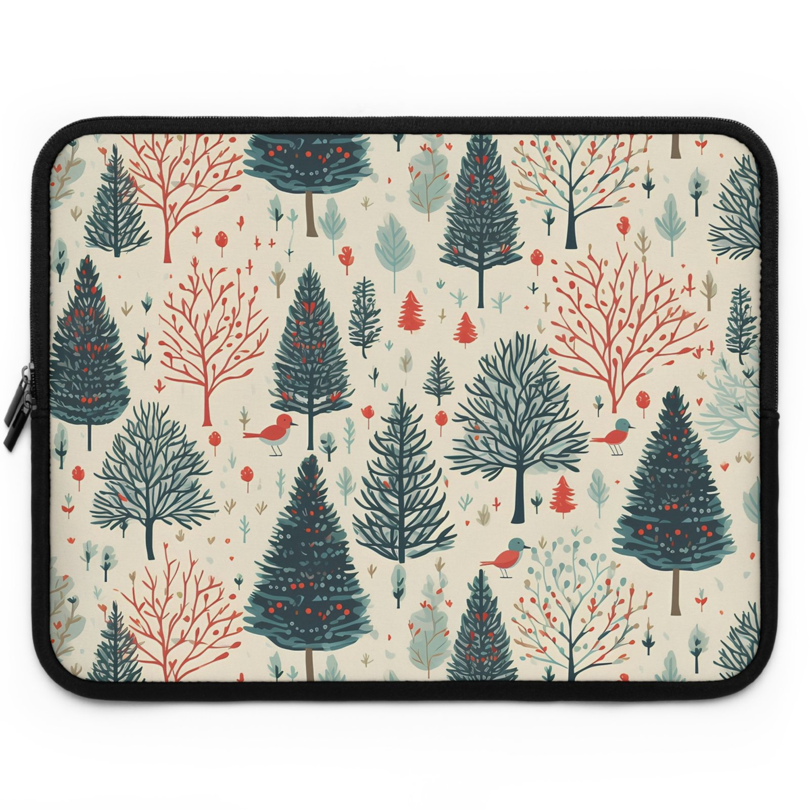 Forest-Themed Laptop Sleeve, Stylish Tech Case, Cute Laptop Cover, Gifts for Eco-Lovers, Holiday Present for Students - Image 25