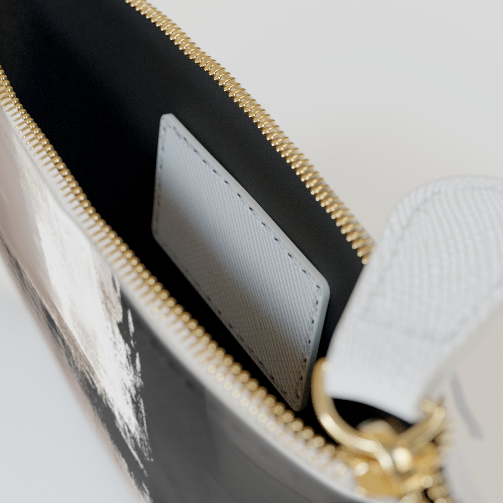 Stylish Mini Clutch Bag, Textured Purse, Modern Handbag, Everyday Accessory, Gift for Her, Fashion Statement - Image 3