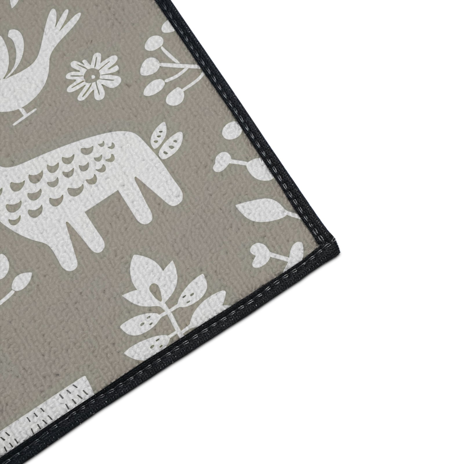 Chic Floral Heavy Duty Floor Mat for Home Decor, Outdoor Rug, Kitchen Mat, Eco-Friendly Flooring, Cute Animal Design - Image 25