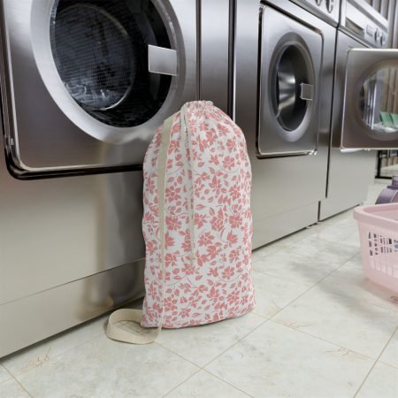 Floral Laundry Bag, Stylish Organizer, Gift for College Students, Home Decor, Laundry Room Essentials