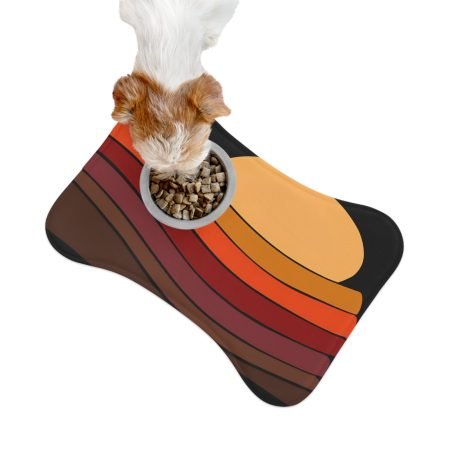 Sunset Vibe Pet Feeding Mats - Stylish Dog Dish Mat, Non-Slip Pet Bowl Mat, Colorful Cat Food Tray, Modern Pet Decor, Unique Gift for [...]