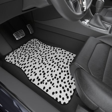 Chic Car Mats Set, Modern Auto Accessories, Stylish Floor Mats, Unique Gift for Car Lovers, Vehicle Decor, Trendy Car Interior