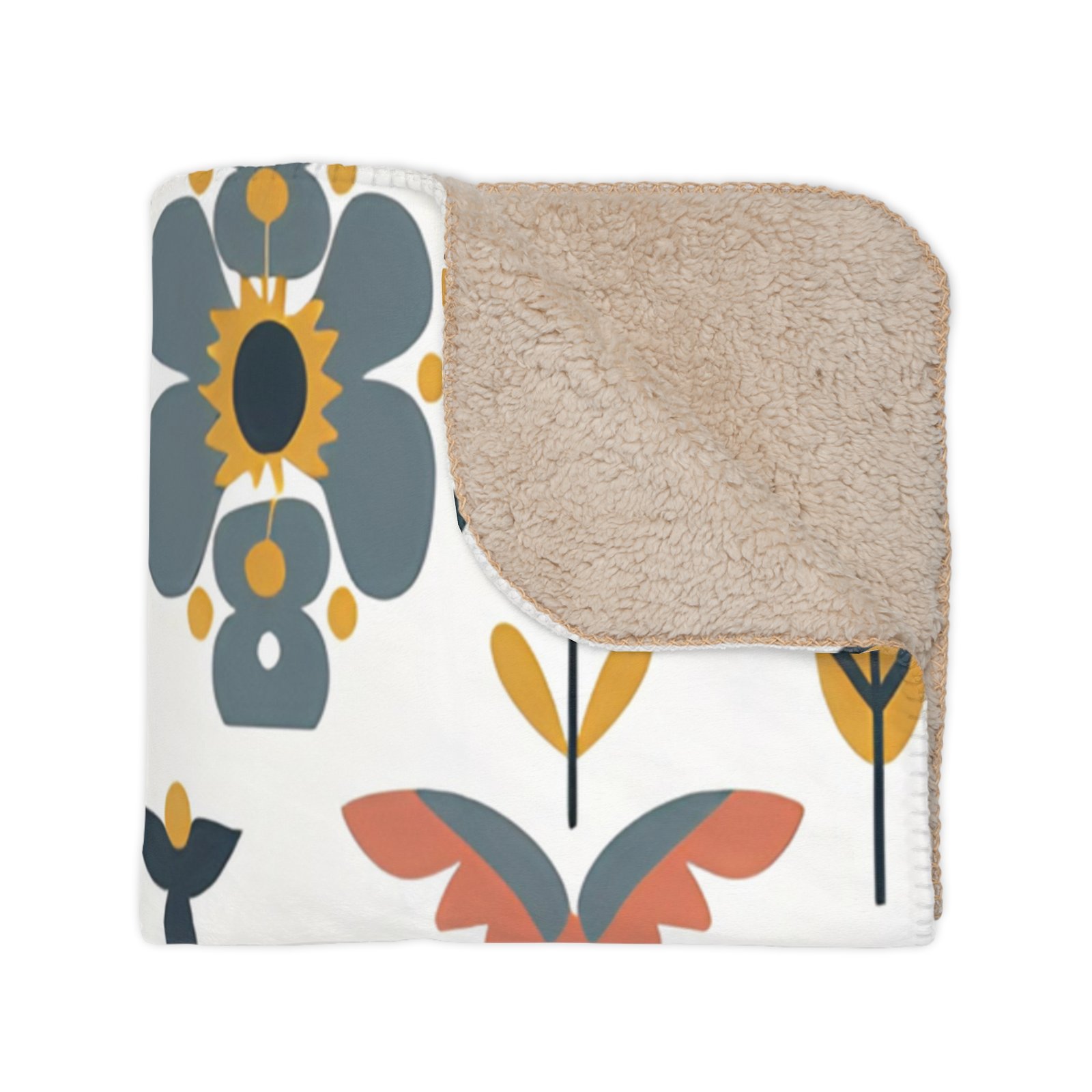 Tan Sherpa Blanket - Image 3