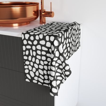 Stylish Hand Towel - Modern Home Decor, Kitchen Essentials, Gift Idea, Bathroom Accessory, Trendy Design