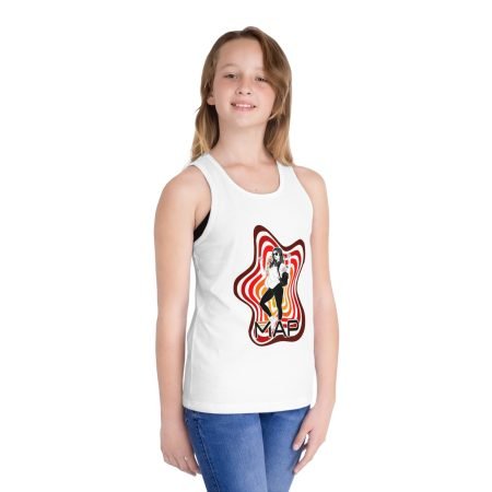 Retro Dance Kid's Jersey Tank Top, Summer Wear, Birthday Gift, Cool Gift, Unique Tees